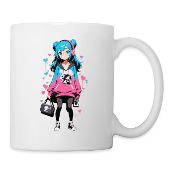 Street Art Girl 23241 - Mug - white - Right