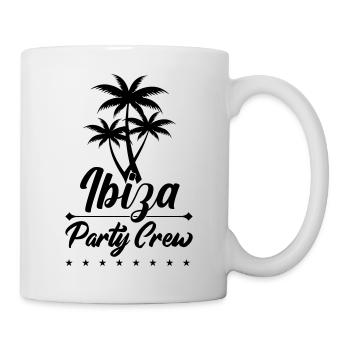 ibiza party crew - Tasse - Weiß - Rechts