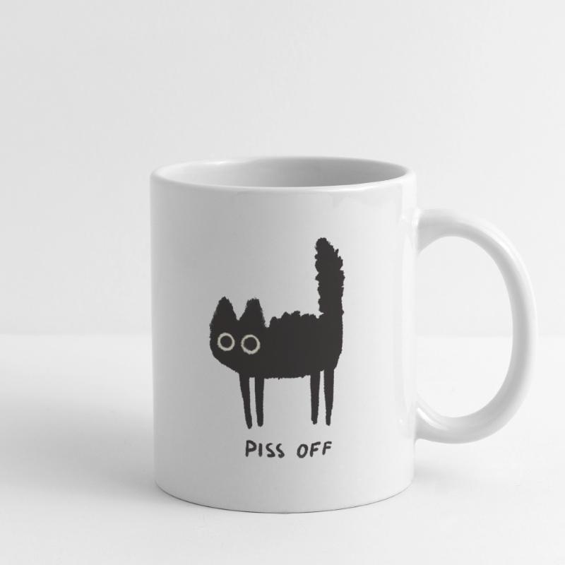 Grumpy Kitty Vibes – Lass mich in Ruhe Tasse