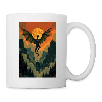 Dragon - Mug blanc - blanc - Droite
