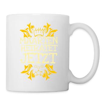 Bachelor Maarten - Tasse - Weiß - Rechts