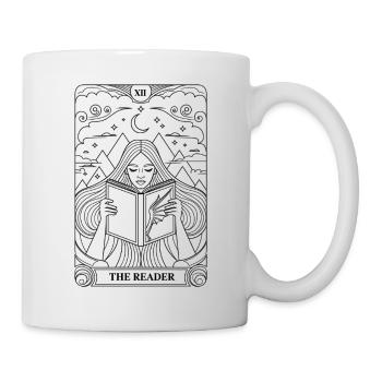 Tarot - The Reader - Mug - white - Right