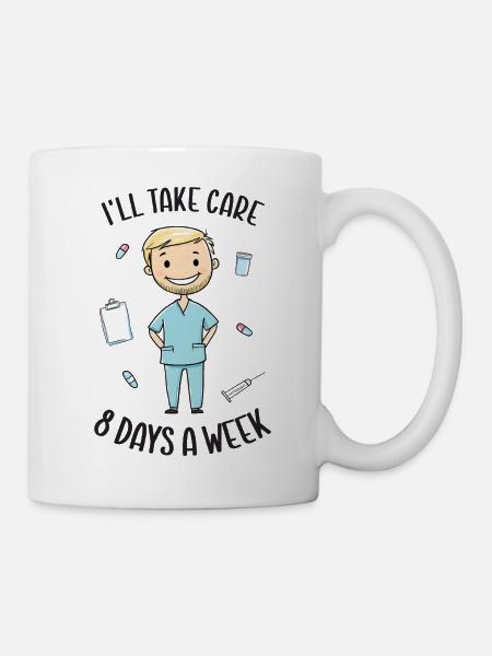 I'll take care - Nurses - Nursing - Mug - white