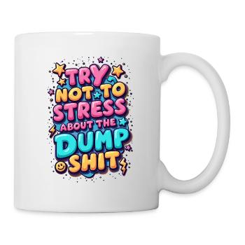 Try Not To Stress - Mug - white - Right