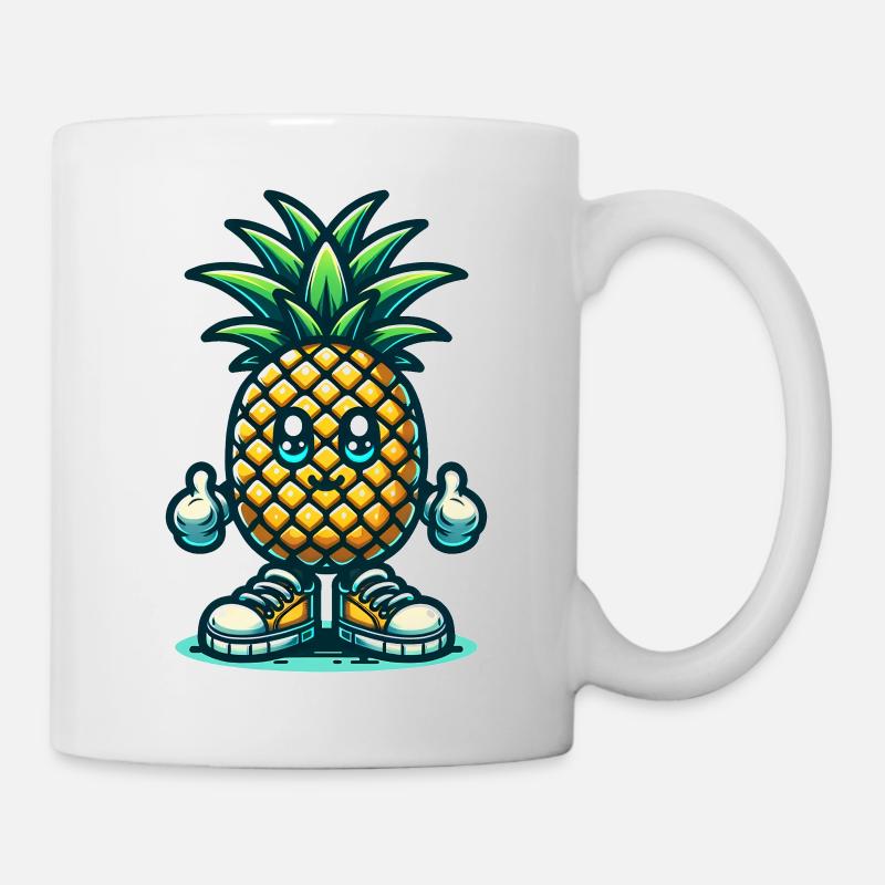 Cute pineapple - Mug - white