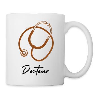Docteur / Médecin / Hôpital / Médecine / Hopital - Mug blanc - blanc - Droite