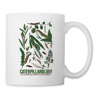 Caterpillarology Nature Study - Tasse - Weiß - Rechts