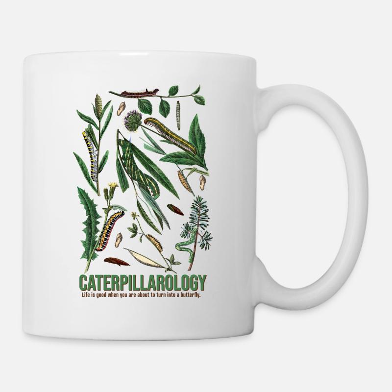 Caterpillarology Nature Study - Tasse - Weiß