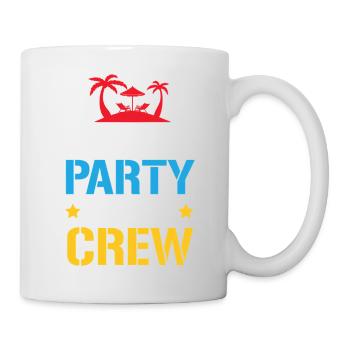 Hamburg Party Crew - Tasse - Weiß - Rechts