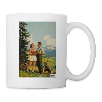 Gipfeltrinker - Tasse - Weiß - Rechts