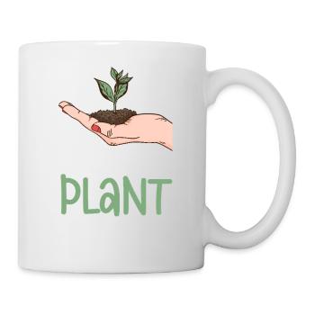 Crazy Plant Lady Botanical Gardening - Tasse - Weiß - Rechts