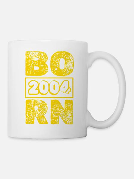 2004 2004 - Tasse - Weiß