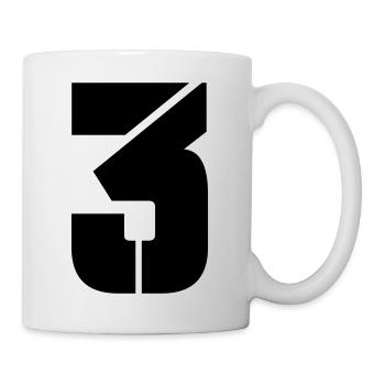 3 - Tasse - Weiß - Rechts