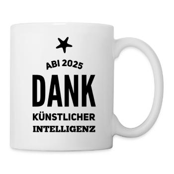 ABI Sprüche - Tasse - Weiß - Rechts