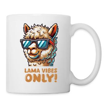 Llama Sunglasses - Mug - white - Right