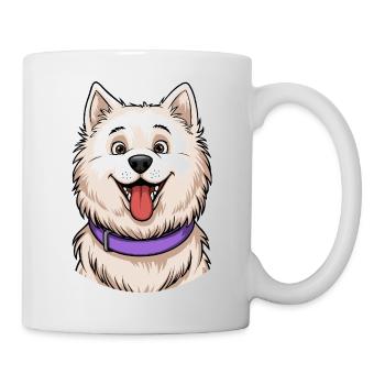 Samoyed Portrait - Mug - white - Right