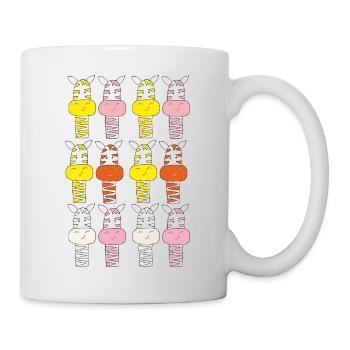 Zebra Pattern - Mug - white - Right