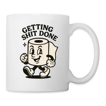 Se faire chier - Mug blanc - blanc - Droite