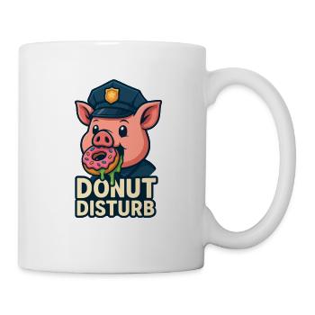 Donut Disturb - Mug blanc - blanc - Droite