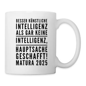 Matura - Tasse - Weiß - Rechts