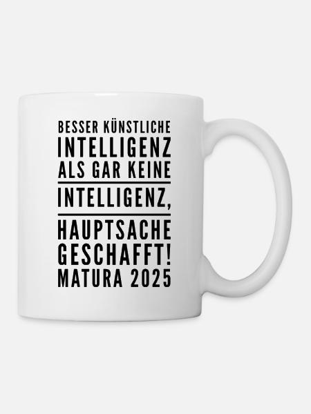 Matura - Tasse - Weiß