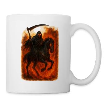 Tod - Tasse - Weiß - Rechts