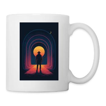 Cosmic Outlaw – Play the Universe - Tasse - Weiß - Rechts