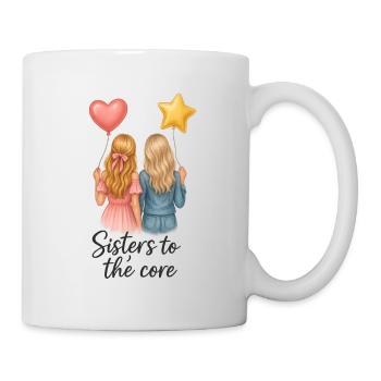 Sisters to the Core - Sisters Motif - Mug - white - Right