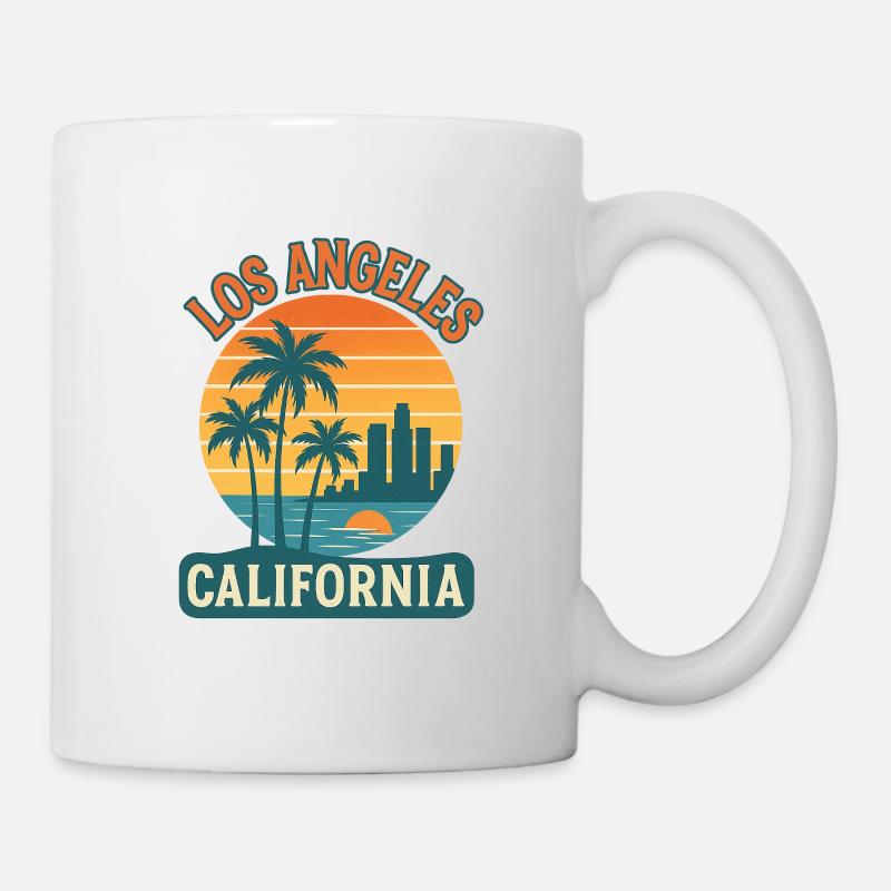 Los Angeles - Tasse - Weiß