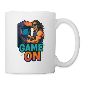 Puissance Arcade - Mug blanc - blanc - Droite