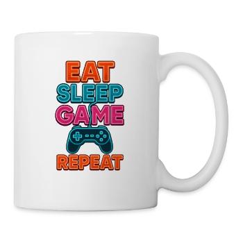Répète le Game - Mug blanc - blanc - Droite