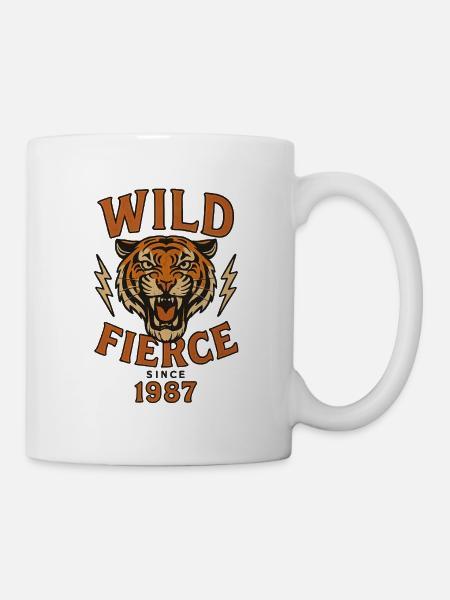 Sauvage et Féroce - Mug blanc - blanc
