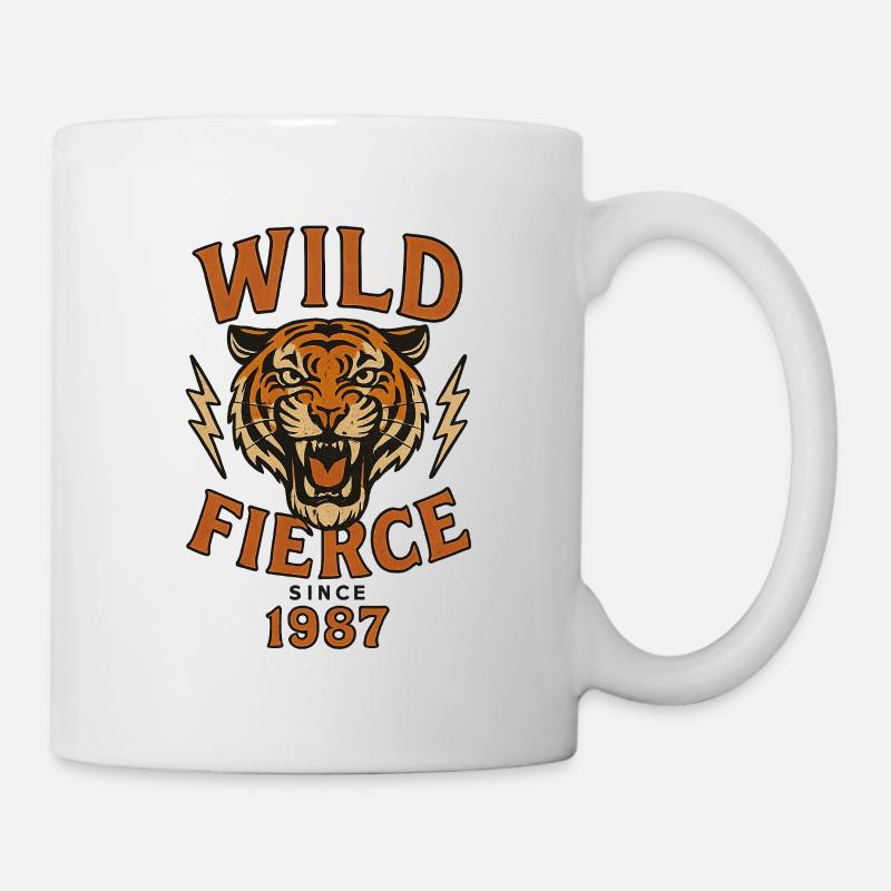 Sauvage et Féroce - Mug blanc - blanc