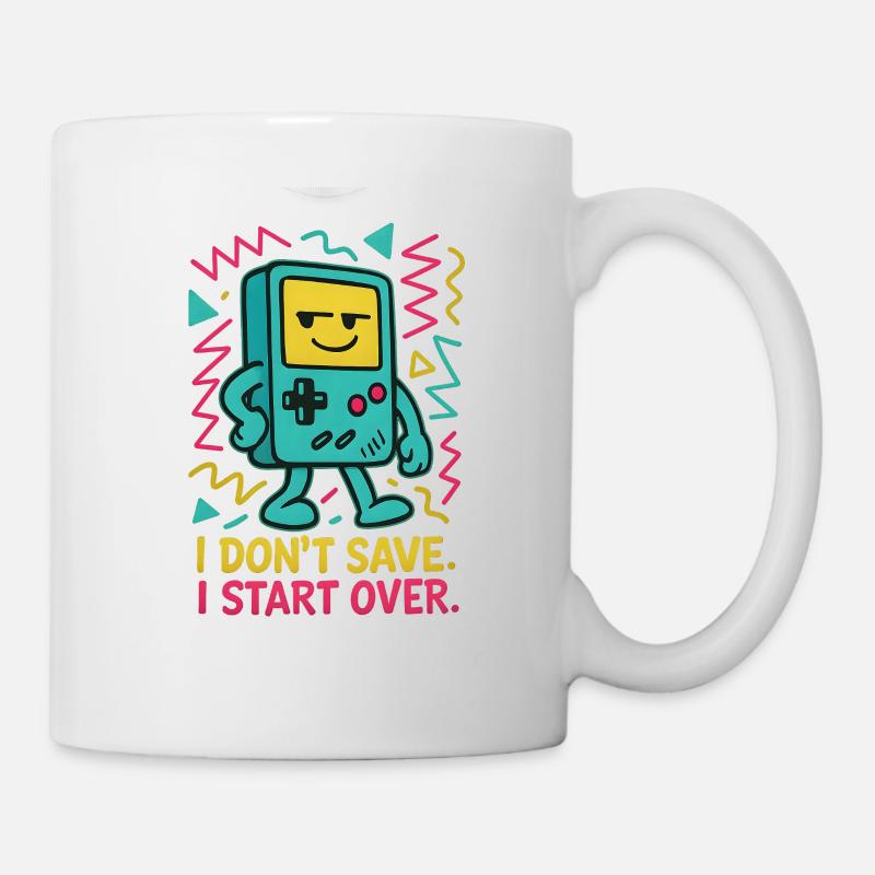 Retro Gamer – Start Over - Mug - white