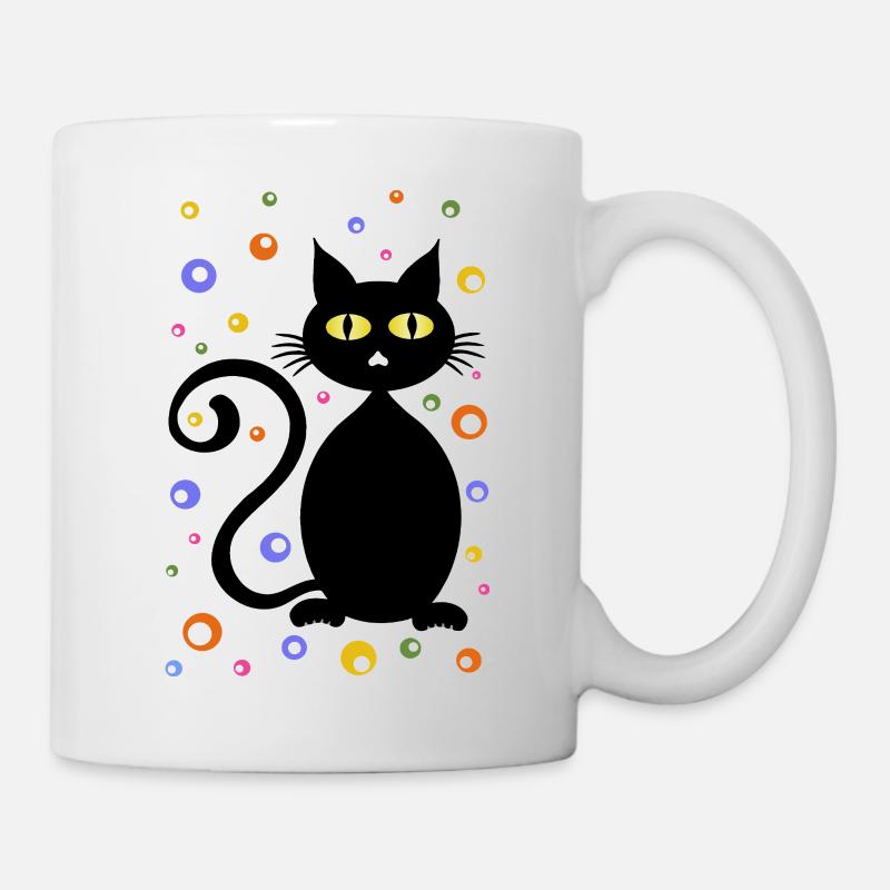 Chat - Mug blanc - blanc