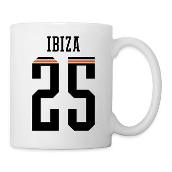 Maillot Ibiza 25 2025 - Mug blanc - blanc - Droite
