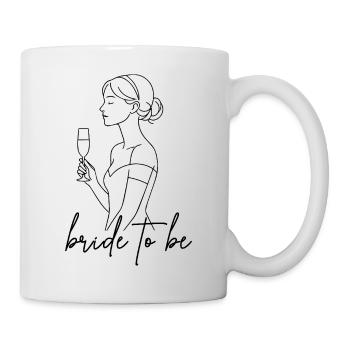 Future mariée - Mug blanc - blanc - Droite