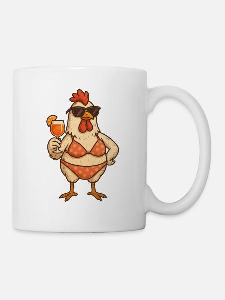 HotChick - Tasse - Weiß
