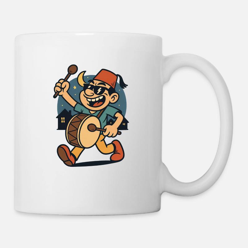 Fête de rue - Mug blanc - blanc