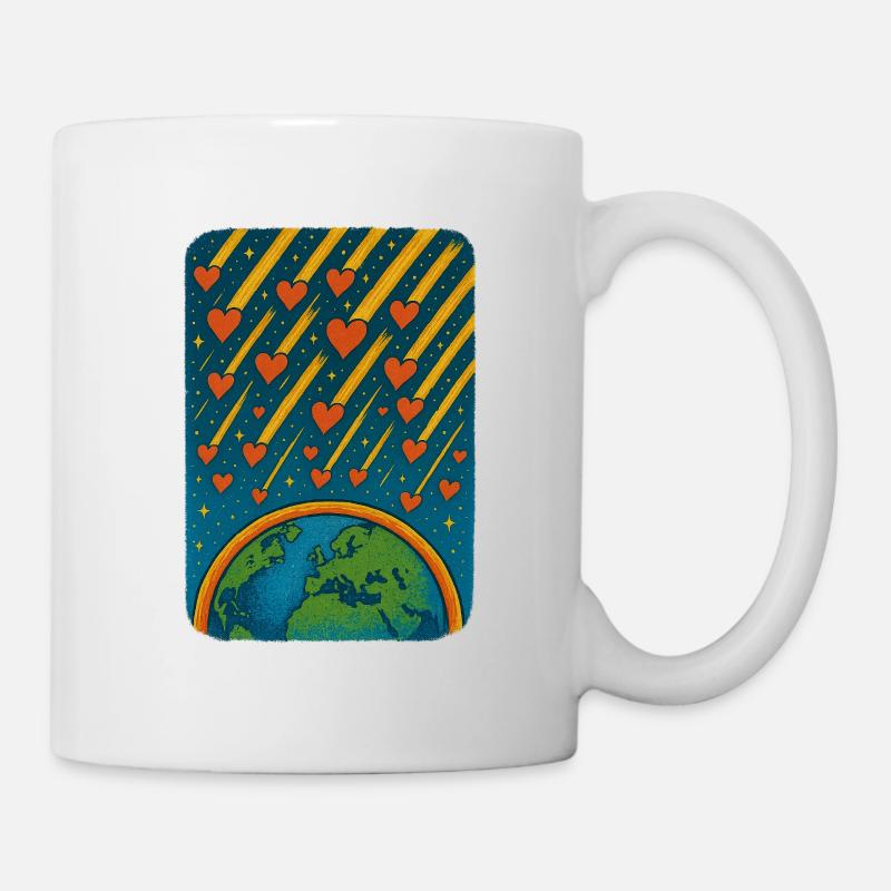 Heartbeats - Mug - white