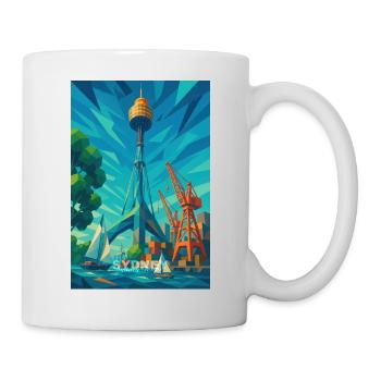 Sydney SYDNEY TOWER – Height in Harmony - Mug - white - Right
