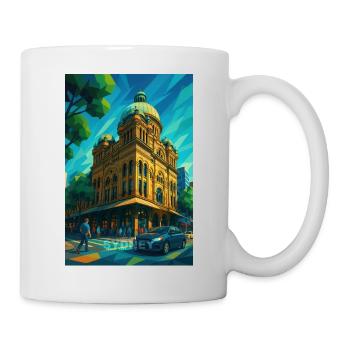 Sydney QUEEN VIKTORIA BUILDING - Tasse - Weiß - Rechts