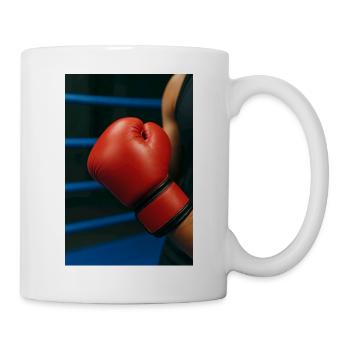 Boxen - Handschuh - Tasse - Weiß - Rechts