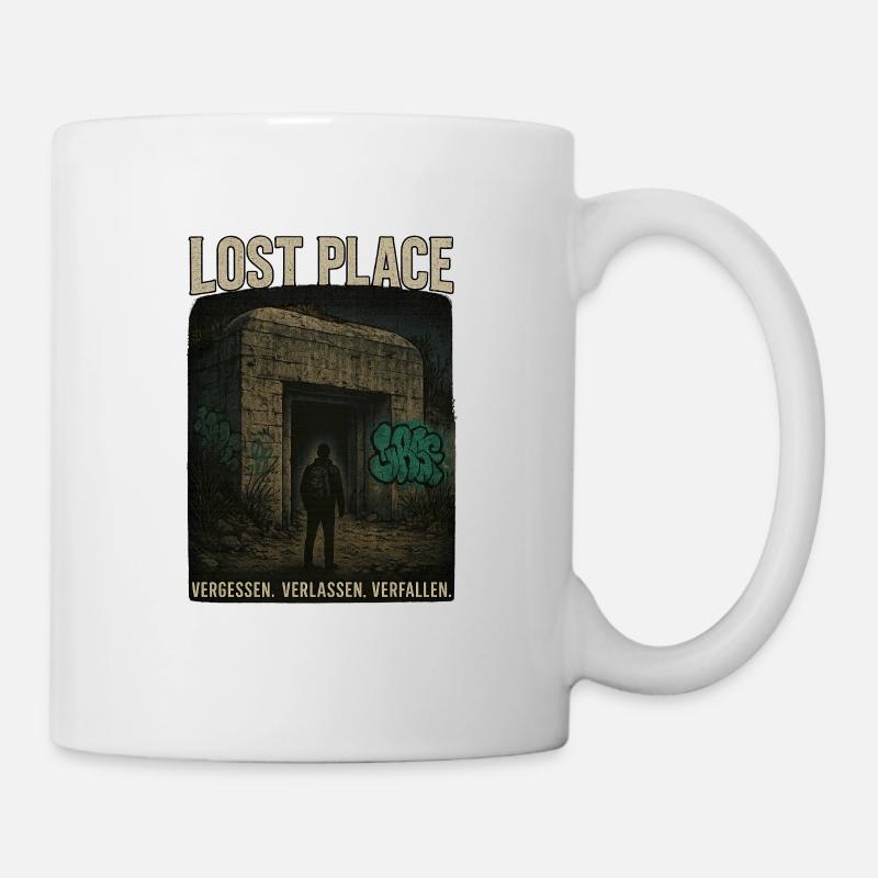 Lost Place Bunker - Tasse - Weiß