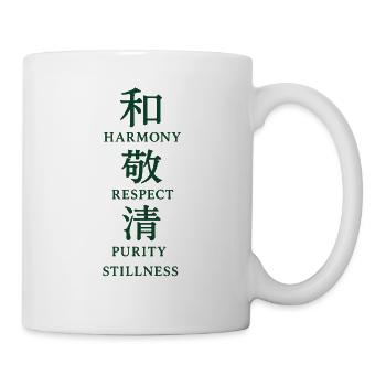 Harmony Respect Purity - Tasse - Weiß - Rechts