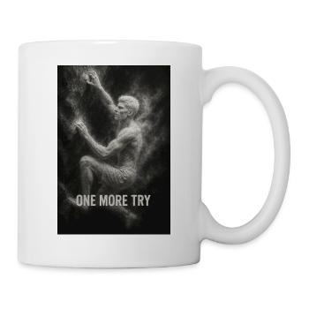 One more try. - Tasse - Weiß - Rechts