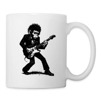 E-Guitar | The Monkey Dance - Mug - white - Right
