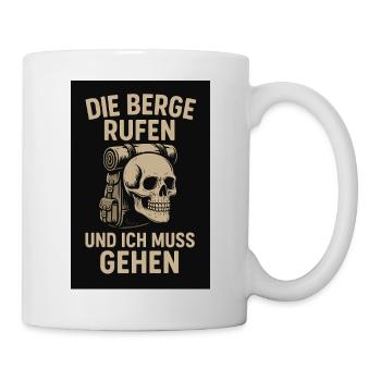 The mountains are calling - Mug - white - Right
