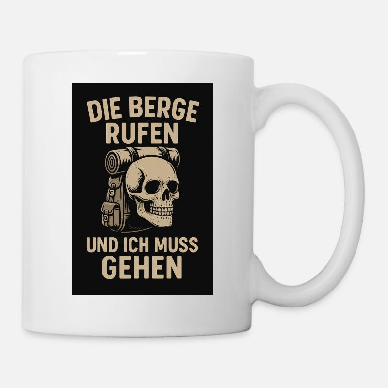 The mountains are calling - Mug - white