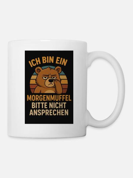 Morgenmuffel - Tasse - Weiß